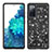 Coque Silicone et Plastique Housse Etui Protection Integrale 360 Degres Bling-Bling JX1 pour Samsung Galaxy S20 Lite 5G Noir