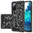 Coque Silicone et Plastique Housse Etui Protection Integrale 360 Degres Bling-Bling JX1 pour Samsung Galaxy S20 Lite 5G Petit