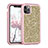 Coque Silicone et Plastique Housse Etui Protection Integrale 360 Degres Bling-Bling pour Apple iPhone 11 Pro Mixte