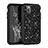 Coque Silicone et Plastique Housse Etui Protection Integrale 360 Degres Bling-Bling pour Apple iPhone 11 Pro Noir