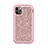 Coque Silicone et Plastique Housse Etui Protection Integrale 360 Degres Bling-Bling pour Apple iPhone 11 Pro Petit