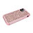 Coque Silicone et Plastique Housse Etui Protection Integrale 360 Degres Bling-Bling pour Apple iPhone 11 Pro Petit