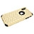 Coque Silicone et Plastique Housse Etui Protection Integrale 360 Degres Bling-Bling pour Apple iPhone X Petit