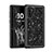 Coque Silicone et Plastique Housse Etui Protection Integrale 360 Degres Bling-Bling pour Samsung Galaxy Note 10 5G Noir