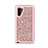 Coque Silicone et Plastique Housse Etui Protection Integrale 360 Degres Bling-Bling pour Samsung Galaxy Note 10 5G Petit