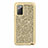 Coque Silicone et Plastique Housse Etui Protection Integrale 360 Degres Bling-Bling pour Samsung Galaxy Note 20 5G Or