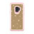 Coque Silicone et Plastique Housse Etui Protection Integrale 360 Degres Bling-Bling pour Samsung Galaxy S9 Petit