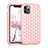 Coque Silicone et Plastique Housse Etui Protection Integrale 360 Degres Bling-Bling U01 pour Apple iPhone 11 Pro Or Rose