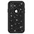 Coque Silicone et Plastique Housse Etui Protection Integrale 360 Degres Bling-Bling U01 pour Apple iPhone X Noir