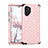 Coque Silicone et Plastique Housse Etui Protection Integrale 360 Degres Bling-Bling U01 pour Samsung Galaxy Note 10 Plus 5G Rose