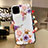 Coque Silicone Fleurs Souple Couleur Unie Etui Housse H04 pour Apple iPhone 11 Pro Blanc