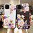 Coque Silicone Fleurs Souple Couleur Unie Etui Housse H04 pour Apple iPhone 11 Pro Petit