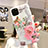 Coque Silicone Fleurs Souple Couleur Unie Etui Housse H06 pour Apple iPhone 11 Pro Petit