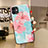 Coque Silicone Fleurs Souple Couleur Unie Etui Housse H09 pour Apple iPhone 11 Cyan