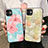 Coque Silicone Fleurs Souple Couleur Unie Etui Housse H09 pour Apple iPhone 11 Petit