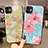 Coque Silicone Fleurs Souple Couleur Unie Etui Housse H09 pour Apple iPhone 11 Petit