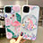 Coque Silicone Fleurs Souple Couleur Unie Etui Housse H10 pour Apple iPhone 11 Petit