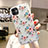 Coque Silicone Fleurs Souple Couleur Unie Etui Housse H11 pour Apple iPhone 11 Petit