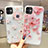 Coque Silicone Fleurs Souple Couleur Unie Etui Housse H19 pour Apple iPhone 11 Petit