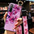 Coque Silicone Fleurs Souple Couleur Unie Etui Housse K01 pour Huawei Nova 7 SE 5G Petit