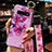 Coque Silicone Fleurs Souple Couleur Unie Etui Housse K02 pour Samsung Galaxy S10 Petit