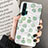 Coque Silicone Fleurs Souple Couleur Unie Etui Housse K03 pour Huawei Honor 20 Pro Petit