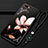 Coque Silicone Fleurs Souple Couleur Unie Etui Housse M02 pour Oppo K1 Marron