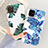 Coque Silicone Fleurs Souple Couleur Unie Etui Housse pour Apple iPhone 11 Pro Petit