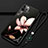 Coque Silicone Fleurs Souple Couleur Unie Etui Housse pour Apple iPhone 12 Pro Marron