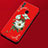 Coque Silicone Fleurs Souple Couleur Unie Etui Housse pour Huawei Honor V10 Lite Petit