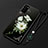 Coque Silicone Fleurs Souple Couleur Unie Etui Housse pour Huawei Honor V30 5G Noir