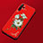 Coque Silicone Fleurs Souple Couleur Unie Etui Housse pour Huawei P30 Pro Petit