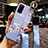 Coque Silicone Fleurs Souple Couleur Unie Etui Housse pour Realme Q2 Pro 5G Bleu Clair