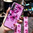 Coque Silicone Fleurs Souple Couleur Unie Etui Housse pour Realme X50 5G Petit