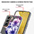 Coque Silicone Fleurs Souple Couleur Unie Etui Housse pour Samsung Galaxy S23 Plus 5G Petit