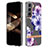 Coque Silicone Fleurs Souple Couleur Unie Etui Housse pour Samsung Galaxy S24 Plus 5G Mixte