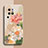 Coque Silicone Fleurs Souple Couleur Unie Etui Housse pour Vivo X80 Pro 5G Petit