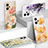 Coque Silicone Fleurs Souple Couleur Unie Etui Housse pour Xiaomi Poco X4 GT 5G Petit