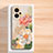 Coque Silicone Fleurs Souple Couleur Unie Etui Housse pour Xiaomi Poco X4 GT 5G Petit