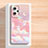 Coque Silicone Fleurs Souple Couleur Unie Etui Housse pour Xiaomi Poco X5 5G Rose