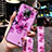 Coque Silicone Fleurs Souple Couleur Unie Etui Housse pour Xiaomi Redmi 10X Pro 5G Petit