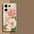 Coque Silicone Fleurs Souple Couleur Unie Etui Housse pour Xiaomi Redmi Note 13 Pro 5G Petit