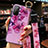 Coque Silicone Fleurs Souple Couleur Unie Etui Housse S01 pour Huawei Honor 30S Petit