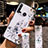 Coque Silicone Fleurs Souple Couleur Unie Etui Housse S01 pour Huawei Nova 5i Blanc