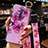 Coque Silicone Fleurs Souple Couleur Unie Etui Housse S01 pour Oppo Reno2 Rose