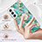 Coque Silicone Fleurs Souple Couleur Unie Etui Housse S01 pour Samsung Galaxy S21 FE 5G Petit