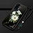 Coque Silicone Fleurs Souple Couleur Unie Etui Housse S01 pour Vivo X50 Pro 5G Blanc