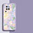 Coque Silicone Fleurs Souple Couleur Unie Etui Housse S01 pour Vivo X80 Pro 5G Petit