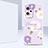Coque Silicone Fleurs Souple Couleur Unie Etui Housse S01 pour Xiaomi Poco X5 5G Petit