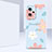 Coque Silicone Fleurs Souple Couleur Unie Etui Housse S01 pour Xiaomi Redmi Note 12 5G Petit